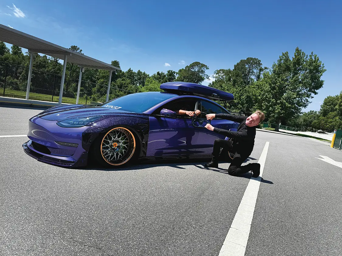 Ruined EV Brings Show Style to the Sunshine State