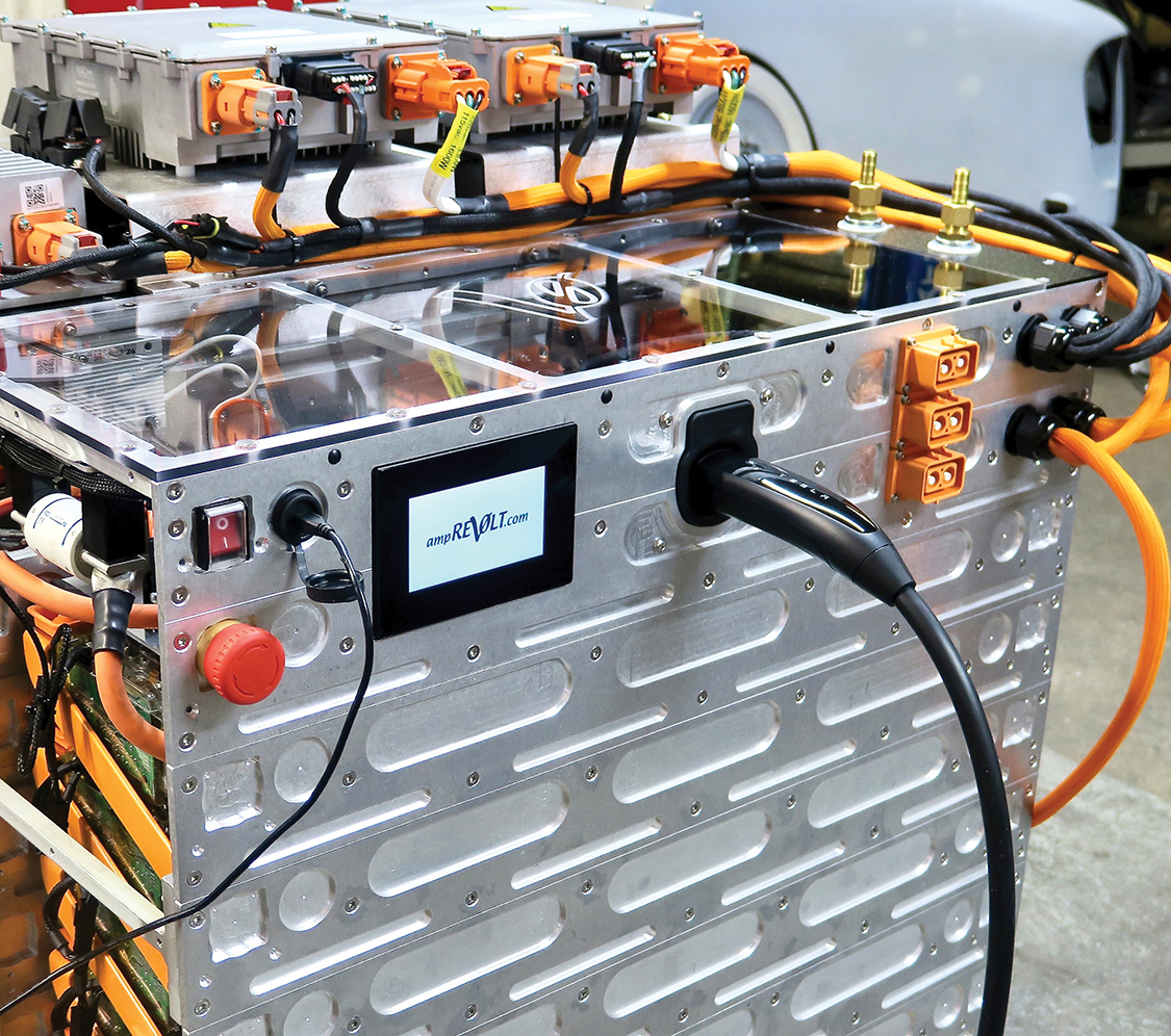 Assembling ampREVOLT’s Patent-Pending Battery Box for Tesla Modules ...
